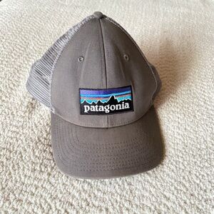 Patagonia P-6 Logo LoPro Trucker Hat Forge Grey